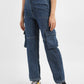 Women's Blue Bootcut Fit Mid Rise Jeans - 8e3dad4d-1749-4fdb-a4a7-e75354b12b84 View