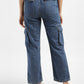Women's Blue Bootcut Fit High Rise Jeans - f6a60f99-a946-4f7a-8853-b6f4ea7460c8 View