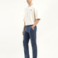 Men's 511 Slim Fit Navy Cargo Trousers - Side View