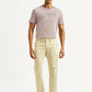 Men's 511 Beige Slim Fit cargo Trousers - Front View