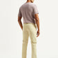 Men's 511 Beige Slim Fit cargo Trousers - Back View