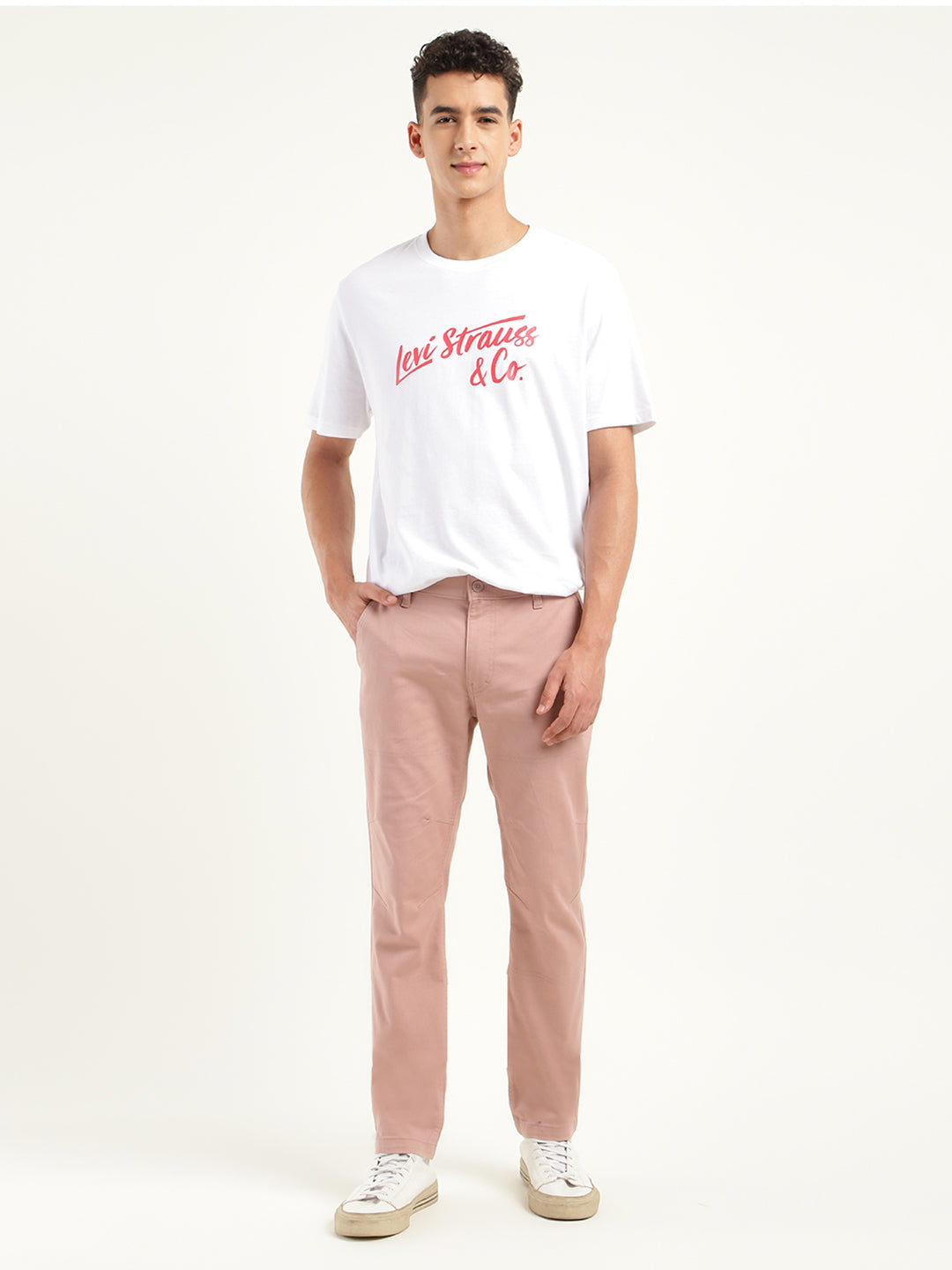 Men's 511 Slim Fit Light Pink Cargo Trousers - fb18ec30-3523-4e18-9c0e-922d1e63b05f View
