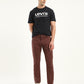 Men's 511 Slim Fit Brown Trousers - Front View