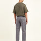 Men's Relaxed Fit Grey Jogger Cargos - Back View