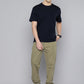 Men's Relaxed Fit Olive Green Jogger Cargos - 4 View