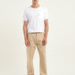 Men's Relaxed Fit Khaki Cargo Trousers - 9b8be8f2-e3ac-45a0-b54d-9215e99dd5da View