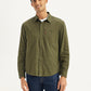 Men's Solid Regular Fit Denim Shirt - e35c3afd-565a-4040-93cb-dd202a67f7dc View