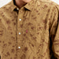 Men's Floral Print Regular Fit Shirt - 0aa7a8d1-55d1-476d-ad77-8f330c65f33d View