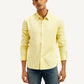 Men's Redloop Solid Slim Fit Shirt - Front View