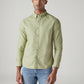 Men's Solid Slim Fit Oxford Shirt - Front View