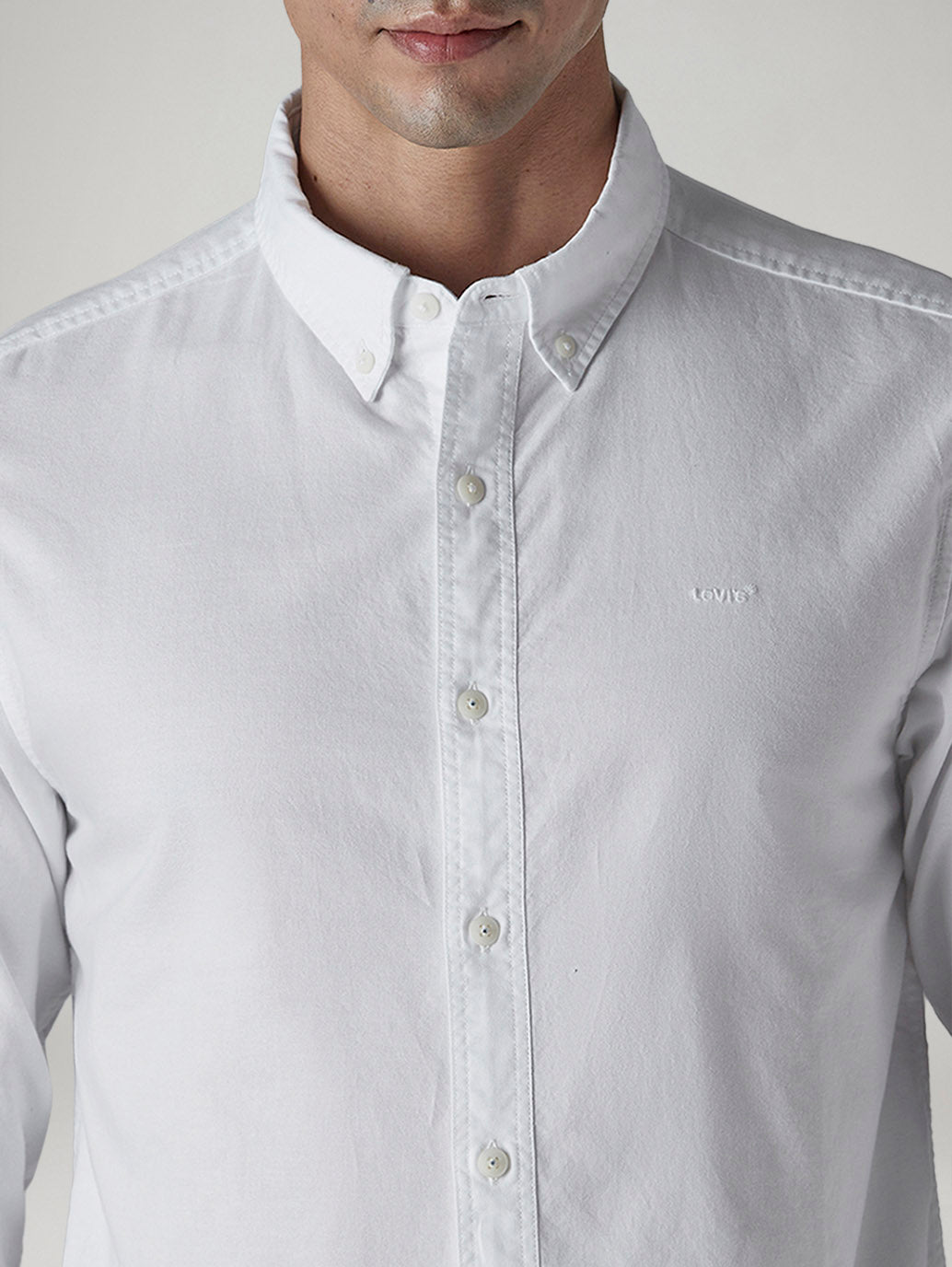 Men's Solid Slim Fit Oxford Shirt - 20 View