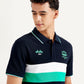 Men's Colorblock Slim Fit Polo T-Shirt - f9f1adfa-a948-4132-862e-b36869330caa View