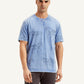 Men's Conversational Print Regular Fit T-Shirt - Front View