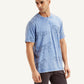 Men's Conversational Print Regular Fit T-Shirt - Side View