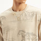 Men's All Over Print Regular Fit T-Shirt - Detail View