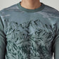 Men's Graphic Print Regular Fit Sweater - detail View