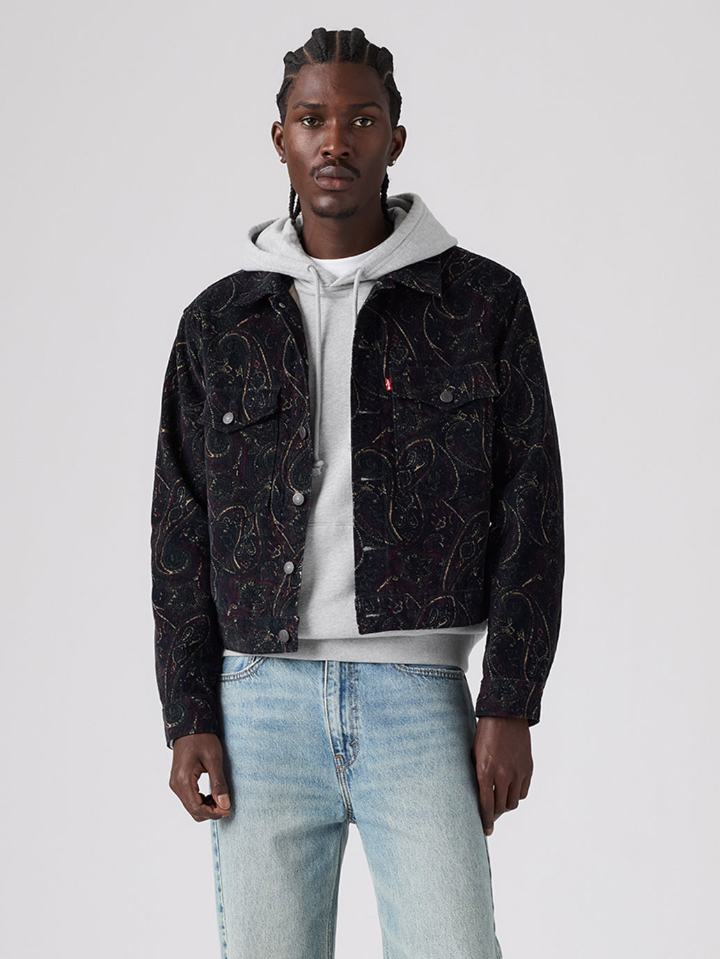 Levi's® Men's Corduroy Embarcadero Station Jacket - Front View