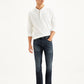 Men's 65504 Navy Blue Skinny Fit Mid Rise Jeans - Styleshot View