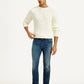 Men's 65504 Blue Skinny Fit Mid Rise Jeans - Front View
