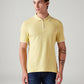 Men's Solid Slim Fit Polo T-Shirt - Front View