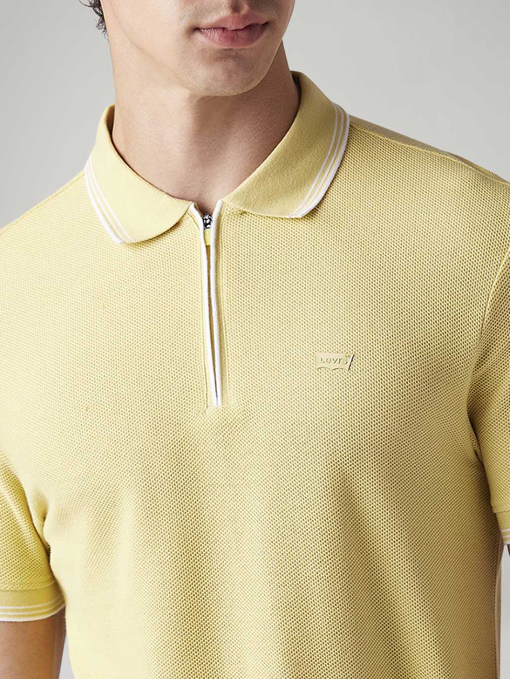 Men's Solid Slim Fit Polo T-Shirt - 20 View