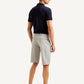 Men's Grey Tapered Shorts - Back View