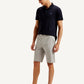 Men's Grey Tapered Shorts - Side View