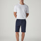 Men's 541 Navy Athletic Tapered Fit Mid Rise Shorts - Styleshot View
