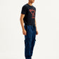 Men's Indigo Tapered Cargo Trousers - ebd450c2-8569-4dee-a7d9-0b7419ff3901 View