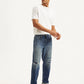 Men's 550'92 Blue Loose Fit Mid Rise Jeans - Side View