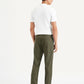 Men's Green Tapered Chinos - Back View
