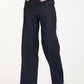 Women's Redloop Mid Rise Navy Bootcut Trousers - RightSide View