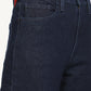 Women's Redloop Mid Rise Navy Bootcut Trousers - Detail View