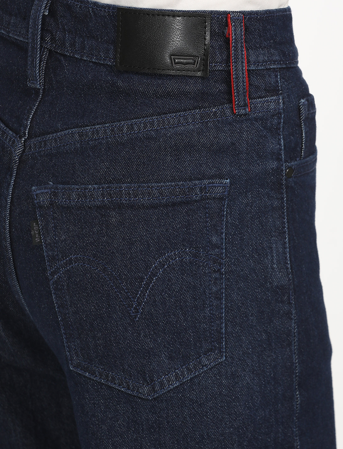 Women's Redloop Mid Rise Navy Bootcut Trousers - 6 View