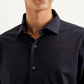 Men's Redloop Solid Slim Fit Shirt - Detail View