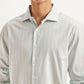 Men's Redloop Striped Slim Fit Shirt - Detail View