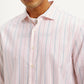 Men's Redloop Striped Slim Fit Shirt - Detail View