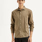 Men's Redloop Striped Slim Fit Shirt - Front View
