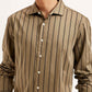 Men's Redloop Striped Slim Fit Shirt - Detail View