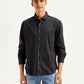 Men's Redloop Striped Slim Fit Shirt - Front View