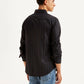 Men's Redloop Striped Slim Fit Shirt - Back View