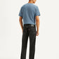 Men's 505 Black Straight Fit Mid Rise Jeans - 20 View