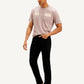 Men's 505 Black Straight Fit Mid Rise Jeans - Side View