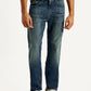 Men's Tinted 505 Med Indigo Straight Fit Mid Rise Jeans - Front View