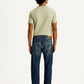 Men's Tinted 505 Med Indigo Straight Fit Mid Rise Jeans - Back View