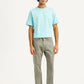 Men's 505 Grey Straight Fit Mid Rise Jeans - Front View