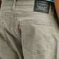 Men's 505 Grey Straight Fit Mid Rise Jeans - Detail View