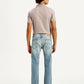 Men's Tinted 505 Light Indigo Straight Fit Mid Rise Jeans - Back View