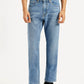 Men's 505 Med Indigo Straight Fit Mid Rise Jeans - Front View