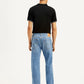 Men's 505 Med Indigo Straight Fit Mid Rise Jeans - Back View